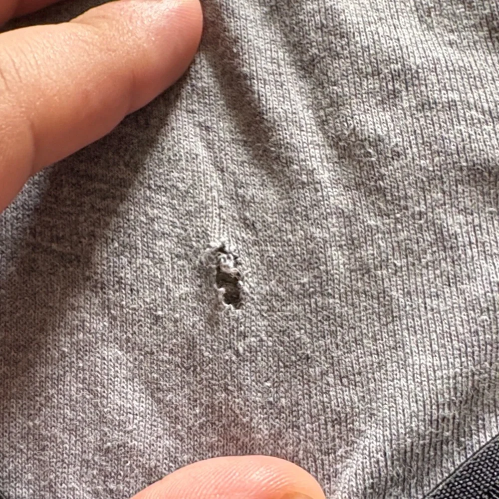 Hanes Light Gray Women's Shorts - Picture 2 of 2